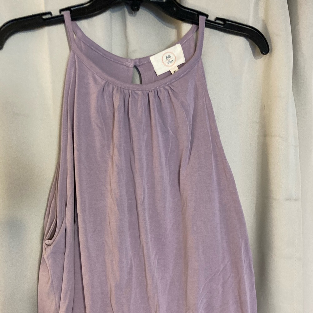 Lilac Anthropologie halter dress